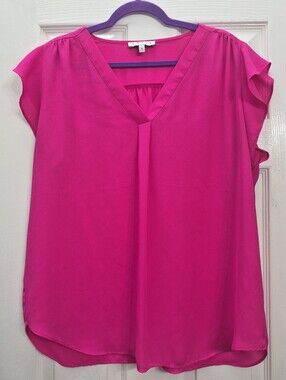Chaus Blouse L Fuchsia/Pink